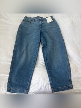 Barrel Wide Barrel Leg Women's Jeans in Classic Blue